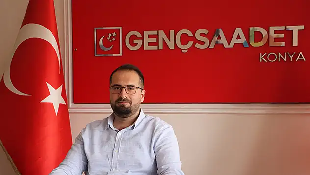 Saadet Partisi Konya İl Gençlik Kolları Başkanı Eröz'den yeni öğrencilere mesaj