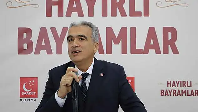 Saadet Partisi Konya Teşkilatı bayramlaşma programı düzenledi