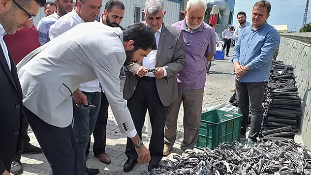 Saadet Partisinden  Huğlu'ya ziyaret
