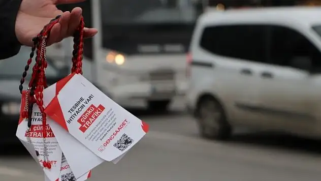 Saadet Partisi'nden Konya trafiğine dikkat çeken etkinlik