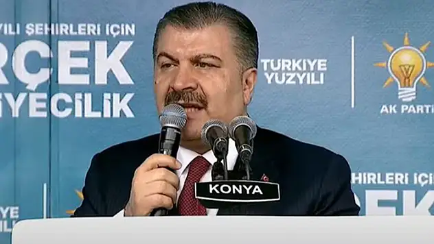 Sağlık Bakanı Koca'dan Konya'ya 2 müjde birden