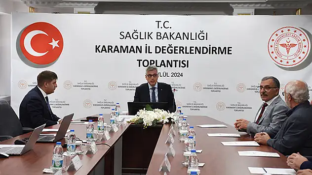 Sağlık Bakanı Memişoğlu, Karaman'da konuştu
