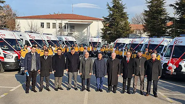Sağlık Bakanlığı'ndan Konya'ya 9 yeni ambulans