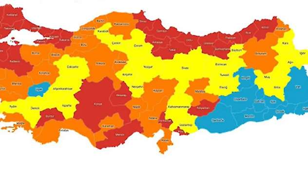Sağlık Bakanlığının haritasında riskli illerin sayısı 48'e çıktı! TTB: 'Asıl artış 1-2 hafta sonra'