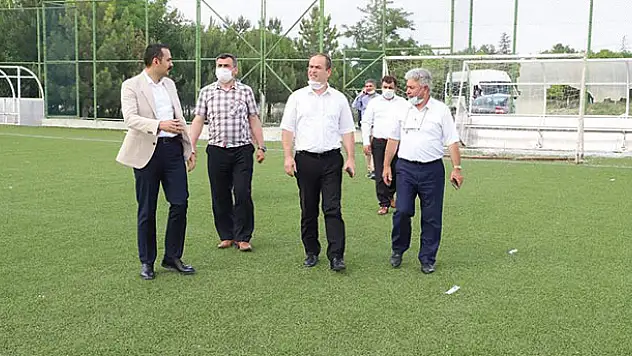 Şahin'den tesislerde inceleme