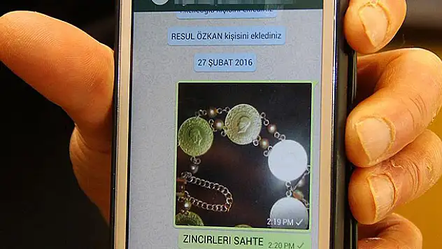 Sahte altın dolandırıcılarına 'WhatsApp'lı önlem