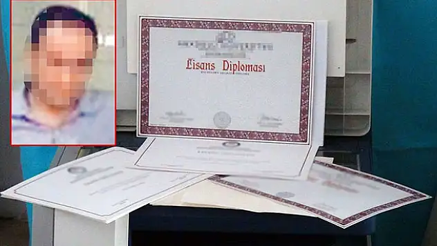 Sahte diplomayla 19 yıl öğretmenlik yaptı