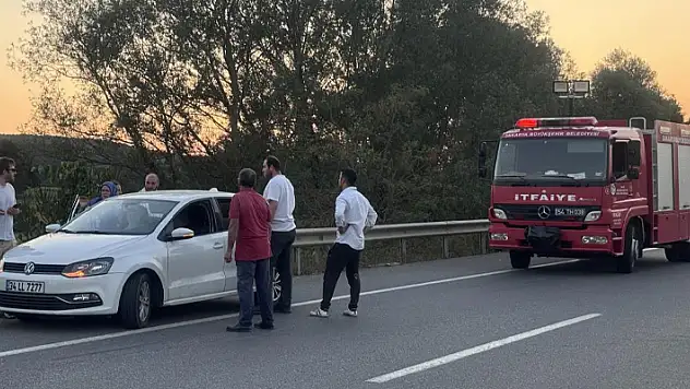 Sakarya'da şarampole yuvarlanan kişi öldü

