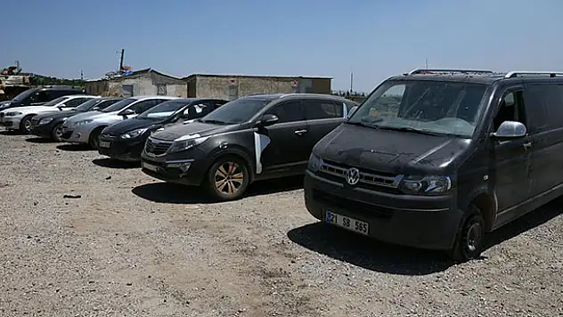 Saldırı için hazır 22 araç yakalandı