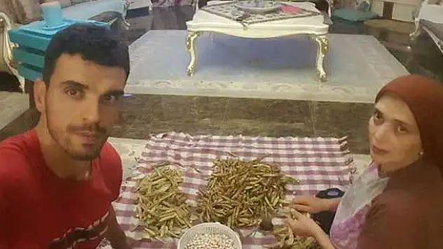 Şampiyon barbunya ayıklıyor