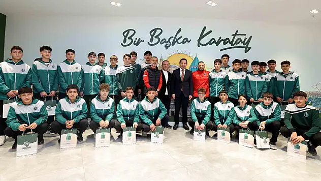 Şampiyon sporculardan Başkan Kılca'ya ziyaret