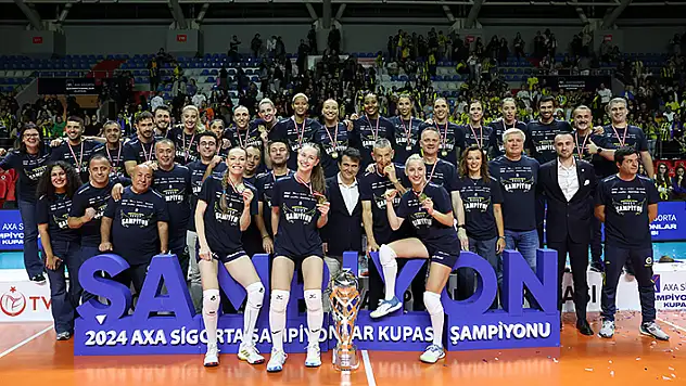 Şampiyonlar Kupası'nda zafer 5'inci kez Fenerbahçe'nin
