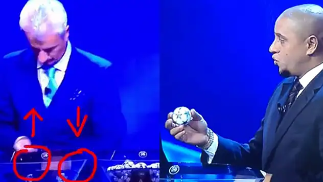 Şampiyonlar Ligi kurasında hile iddiası