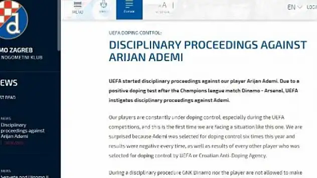 Şampiyonlar Liginde 'doping' skandalı
