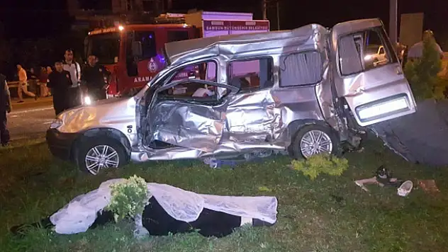 Samsun'da feci kaza: 5 ölü, 3 yaralı