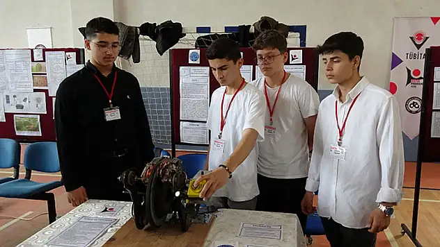 Samsun'da öğrencilerden dikkat çeken iki proje