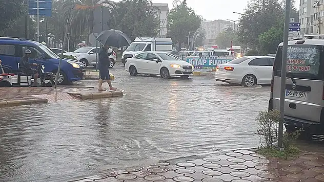 Samsun'da sağanak etkili oldu
