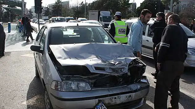Samsun'da trafik kazası: 1 yaralı
