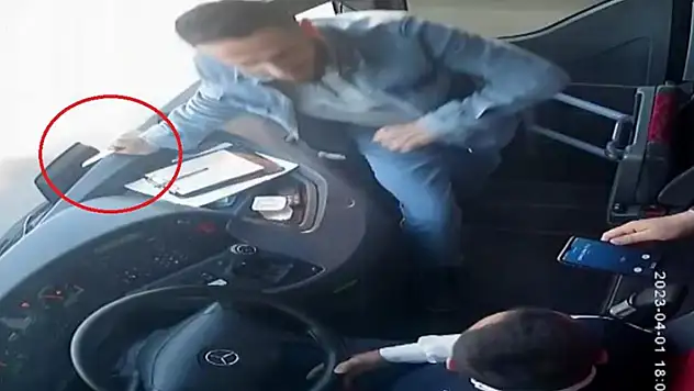 Samsun'da yolcu otobüsü kaçırıldı
