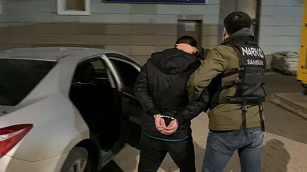 Samsun'da 8 yıl 4 ay hapisle aranan hükümlü, yakalandı
