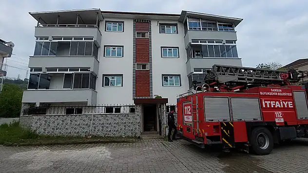 Samsun'da apartmanda çıkan yangında 1 kişi hayatını kaybetti