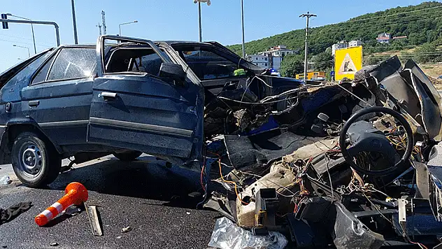 Samsun'da zincirleme kaza: 3'ü ağır 4 yaralı