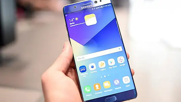 Samsung Note 7'leri geri çekiyor