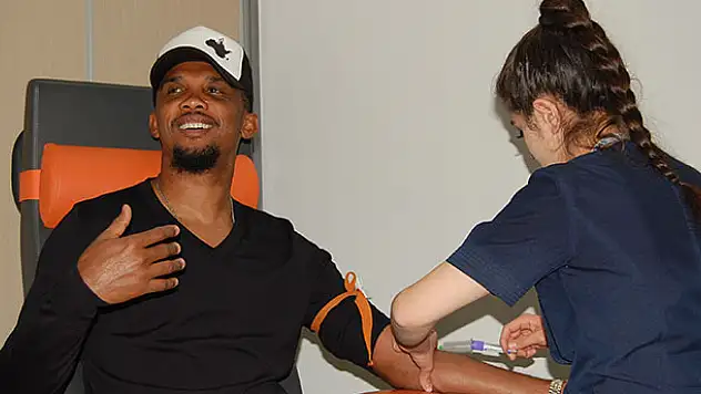 Samuel Eto'o sağlık kontrolünden geçti