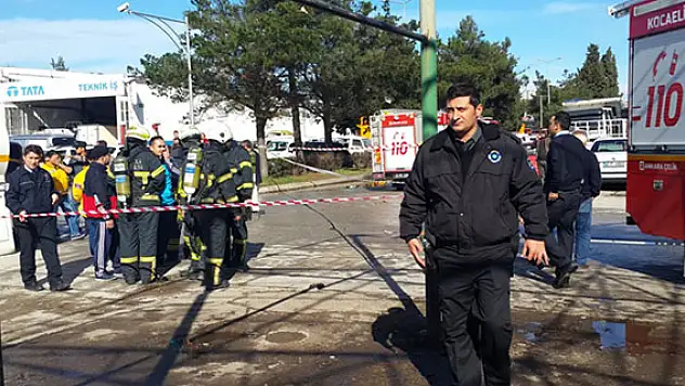 Sanayi sitesinde tanker patladı: 1 yaralı