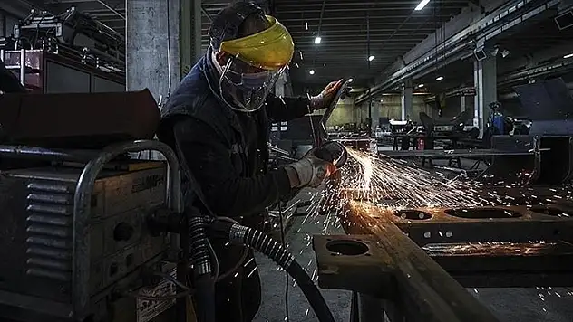 Sanayi üretim endeksi yıllık bazda yüzde 8,3 arttı