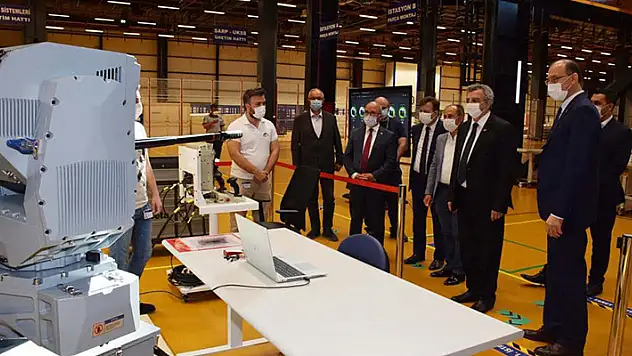 Sanayi ve Teknoloji Bakan Yardımcısı Hasan Büyükdede ASELSAN Konya'yı ziyaret etti
