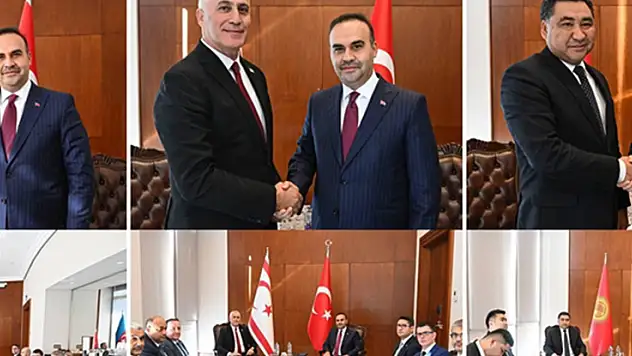 Sanayi ve Teknoloji Bakanı Fatih Kacır, Türk Devletleri'nin bakanlarıyla görüştü
