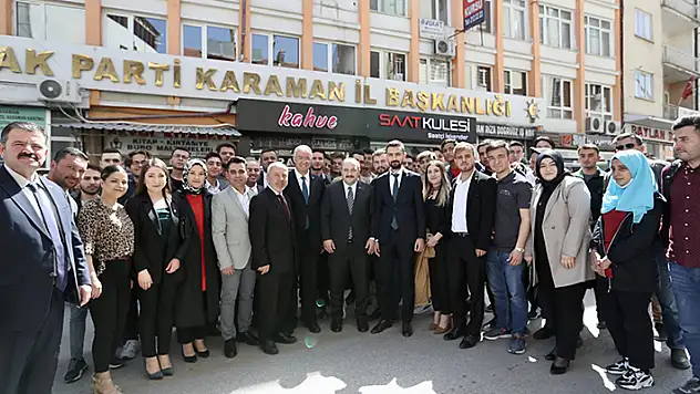 Sanayi ve Teknoloji Bakanı Varank, Karaman'da ziyaretlerde bulundu
