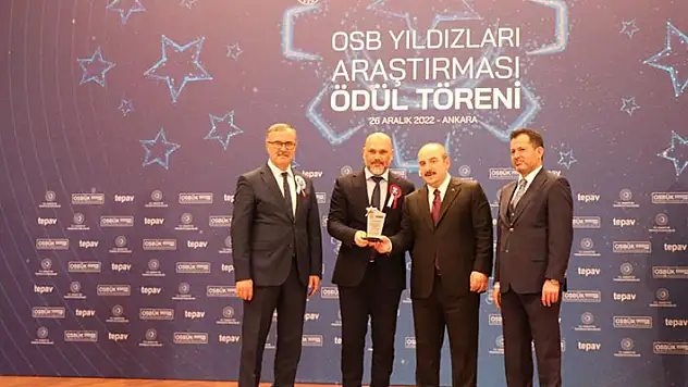 Sanayi Yıldızları Araştırması'na Konya firması damga vurdu