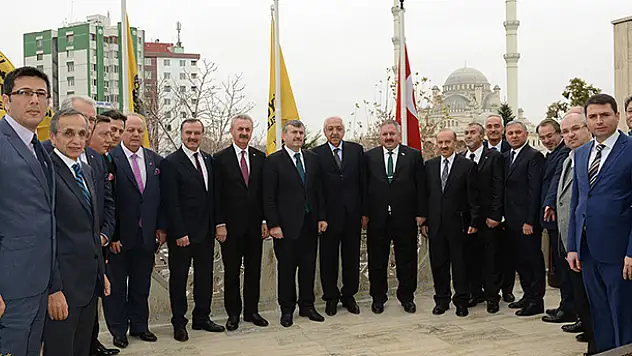 Sanayicilerden Başkan Tahir Akyürek'e Ziyaret