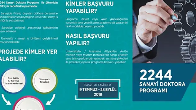 Sanayide TÜBİTAK destekli doktora dönemi