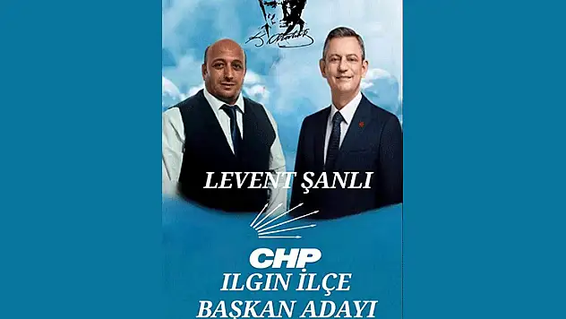 Şanlı, CHP İlçe Başkanlığına aday