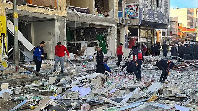Şanlıurfa'da iş yerinde meydana gelen patlamada 4 kişi yaralandı
