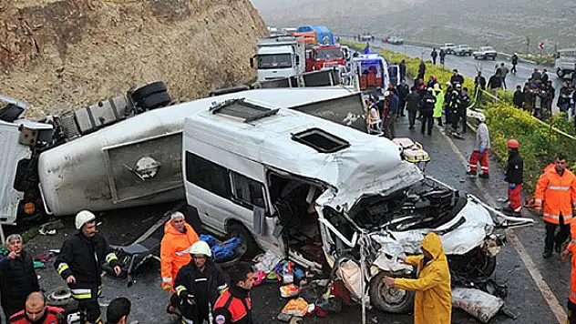 Şanlıurfa'da zincirleme trafik kazası