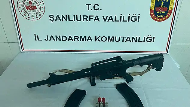 Şanlıurfa'da ruhsatsız silah operasyonu: 5 gözaltı