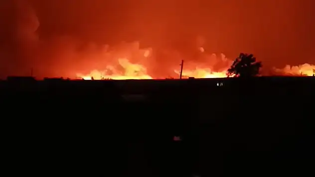Şanlıurfa'da TİGEM arazisinde yangın çıktı
