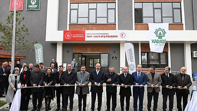 Saraçoğlu Trap-Skeet Atış Poligonu Sosyal Tesisi açıldı