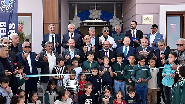 Sarayköy İlkokulu açıldı