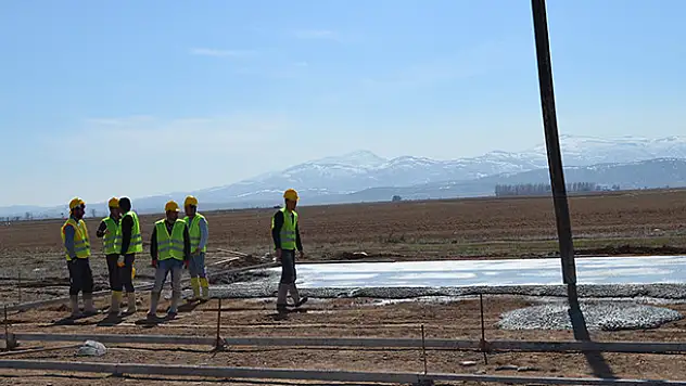 Sarayönü'de TOKİ konutlarının temeli atıldı