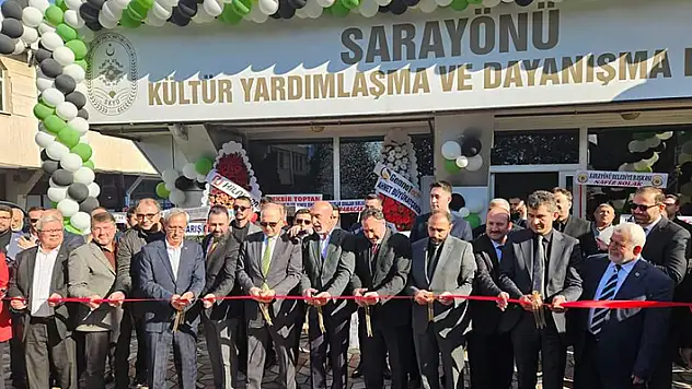 Sarayönü Kültür, Yardımlaşma ve Dayanışma Derneği açıldı
