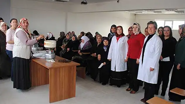 Sarayönü'nde 'Gıda kursu' tamamlandı
