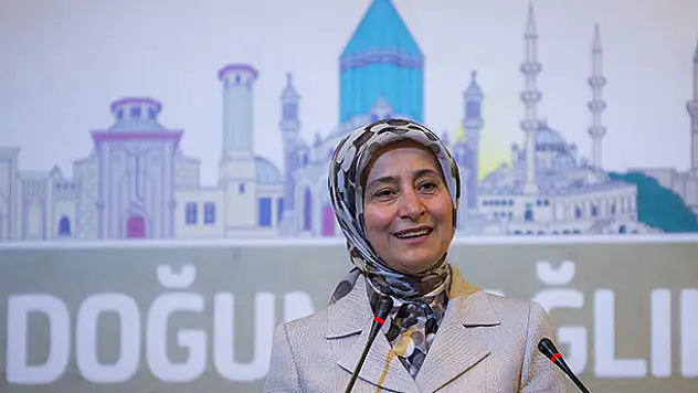 Sare Davutoğlu Konya'da