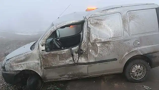 Şarkışla'da trafik kazası: 1 yaralı