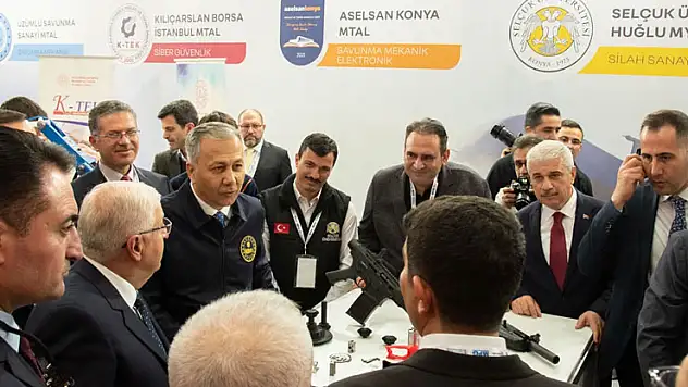 Savunma Fuarında Selçuk Üniversitesi rüzgarı