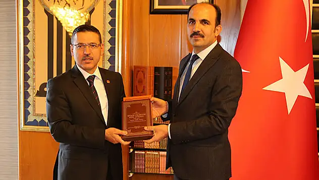 Sayıştay Başkanı Baş'tan Başkan Altay'a ziyaret